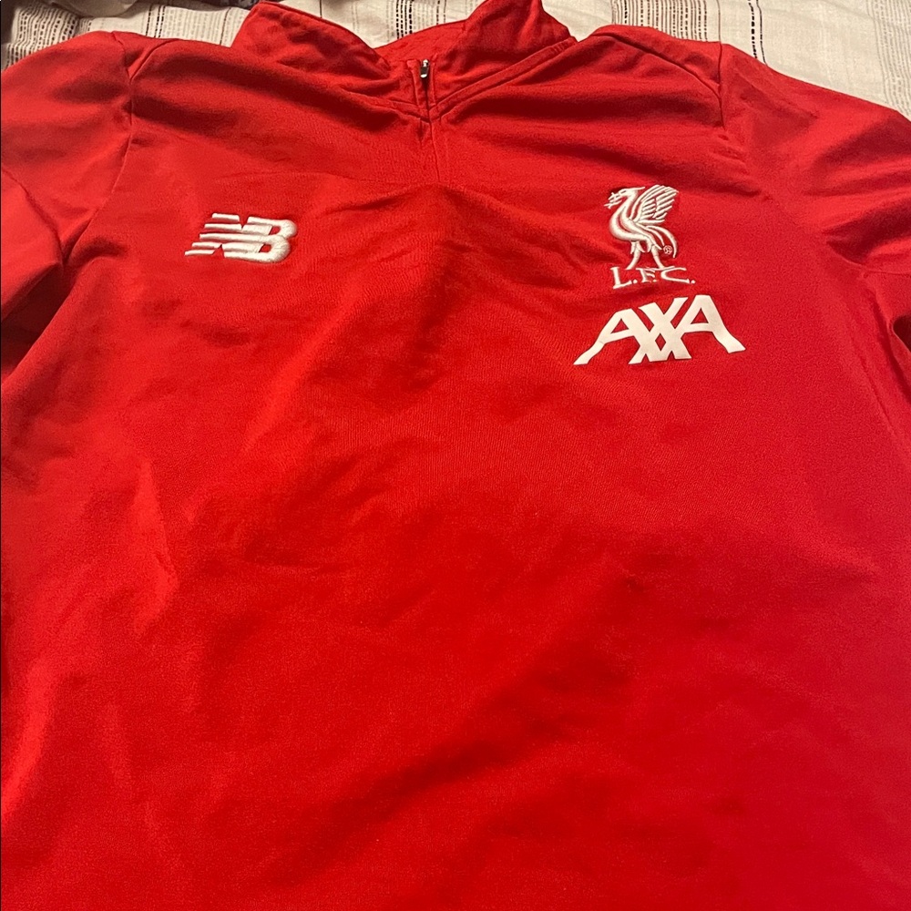 New Balance Red LFC AXA Jacket